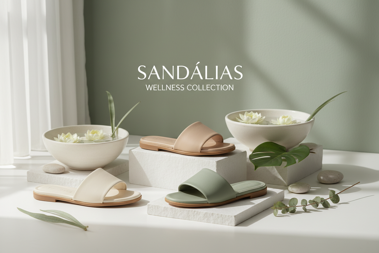 sandálias universo saúde shop